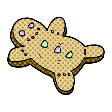 çizgi film doodle yılbaşı kurabiye