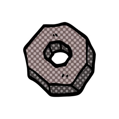 çizgi film doodle fındık