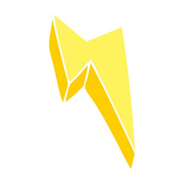 çizgi film doodle dekoratif şimşek