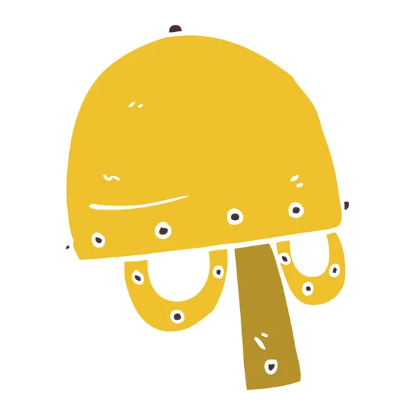 Desenho Animado Doodle Viking Capacete — Vetor de Stock