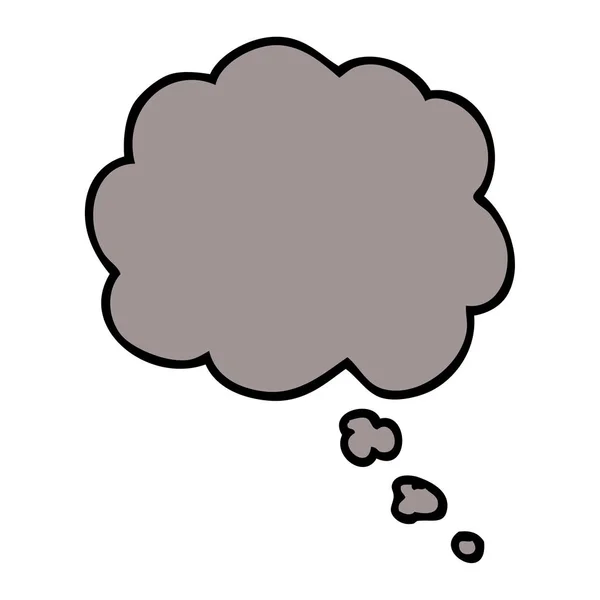 Kreslený Doodle Výraz Bublina — Stockový vektor