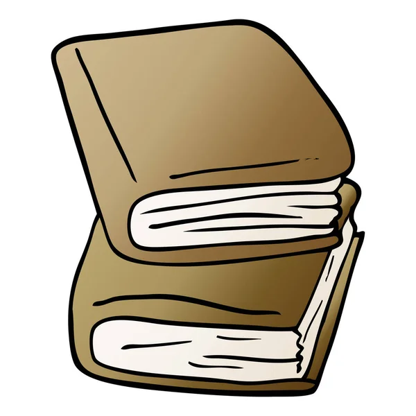 Cartoon Doodle Journal Books — Stock Vector