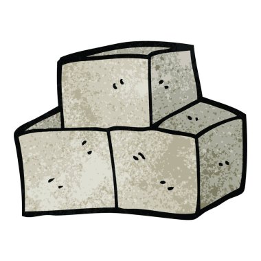 Doodle meltem blokları çizgi film