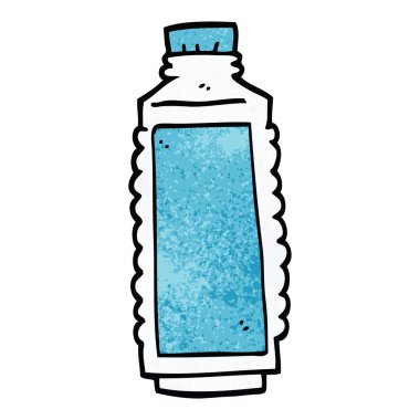 çizgi film doodle içecekler şişe