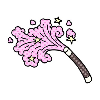 çizgi film doodle sihir numarası