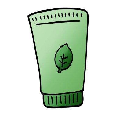 Nemlendirici karikatür doodle