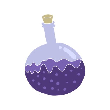 düz renk illüstrasyon kimyasal