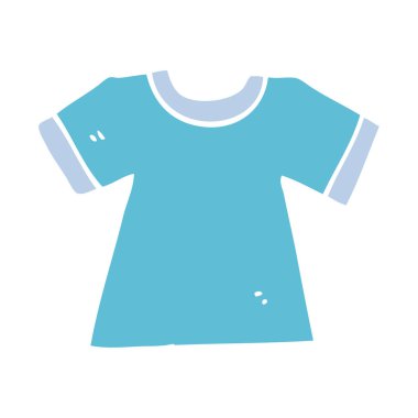 çizgi film doodle tee gömlek