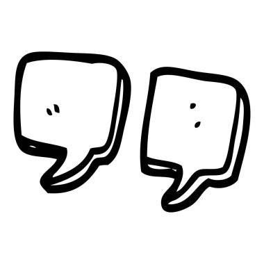 çizgi çizme çizgi film tırnak işaretleri