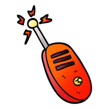 vektör degrade illüstrasyon karikatür volki tolki