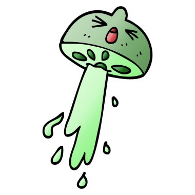 çizgi film doodle Narenciye meyve