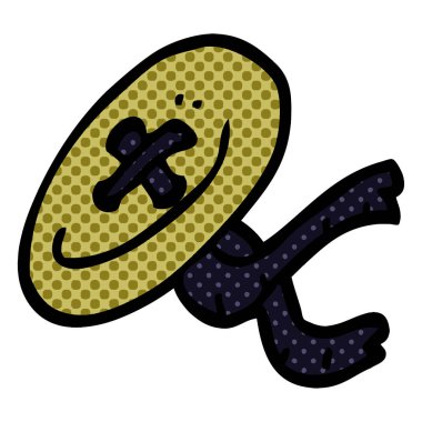 çizgi film doodle giyim, renkli vektör çizim