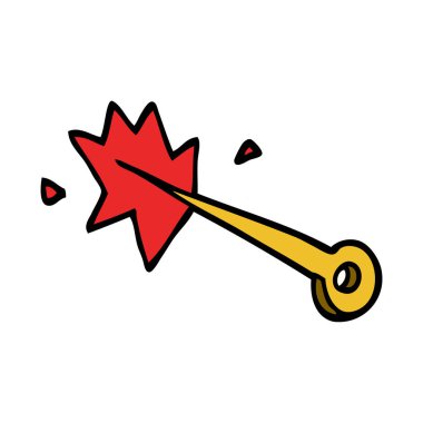 çizgi film doodle dikiş iğnesi