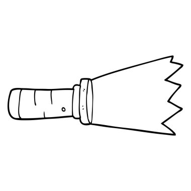 çizim karikatür yaktı meşale