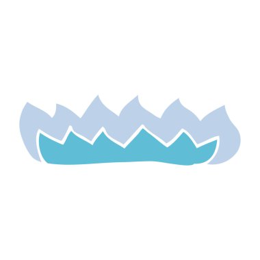 çizgi film doodle gaz alev