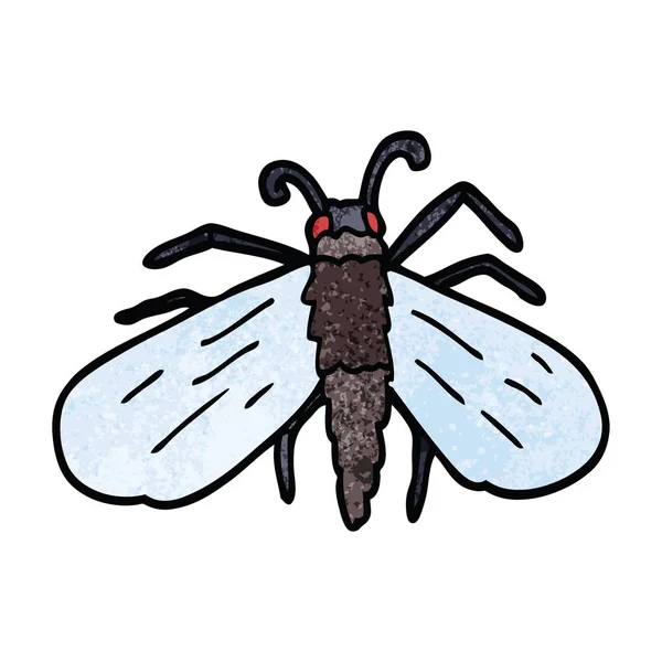 Cartoon Doodle Bug Colorful Vector Illustration — Stock Vector