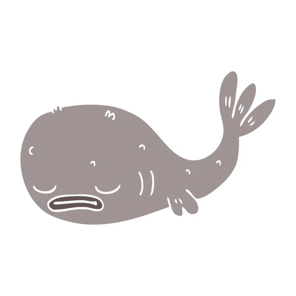 动画片涂鸦的鱼 — 图库矢量图片