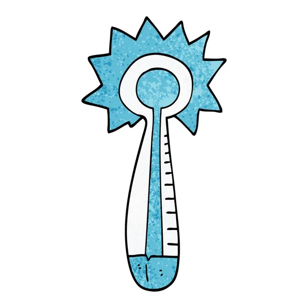 Мультфильм Каракули Медицинский Термометр — стоковый вектор