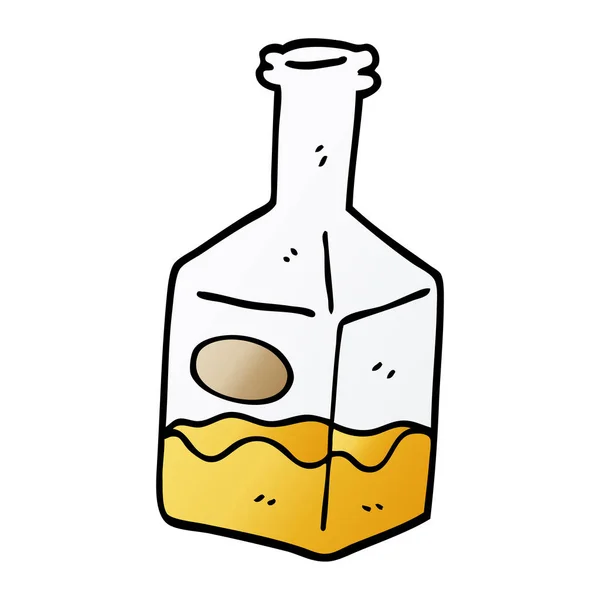 Cartoon Doodle Drankje Karaf — Stockvector