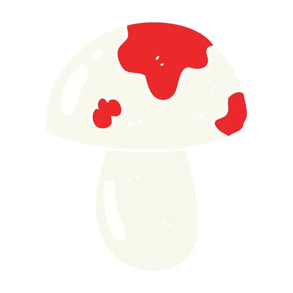 Ilustração Cor Plana Toadstool —  Vetores de Stock