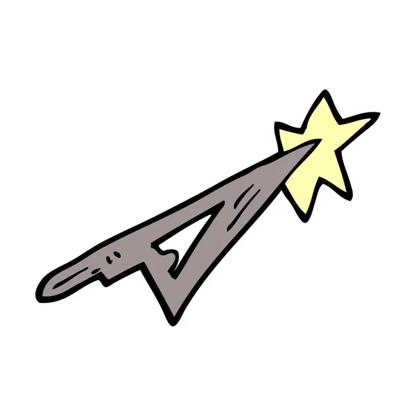Cartoon Doodle Skalpell Blade — Stock vektor