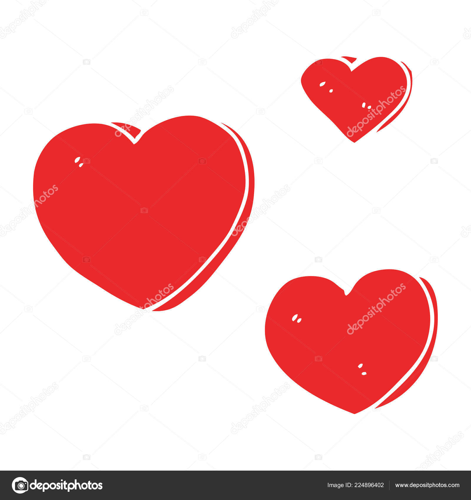 Plat Couleur Style Dessin Anime Amour Coeurs Image Vectorielle Par Lineartestpilot C Illustration Plat Couleur Style Dessin Anime Amour Coeurs Image Vectorielle Par Lineartestpilot C Illustration