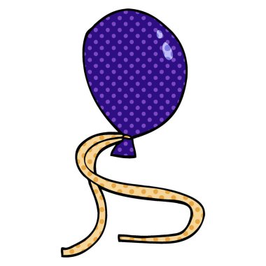 Doodle ballon dize ile çizgi film