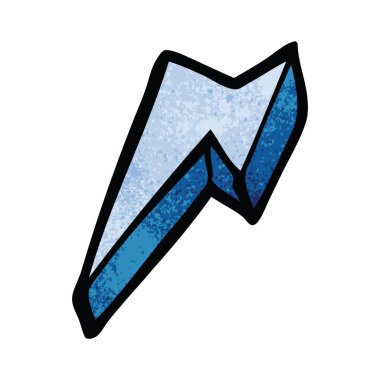 çizgi film doodle dekoratif şimşek