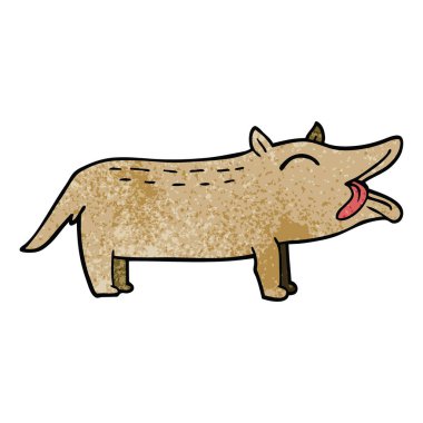 çizgi film doodle komik köpek