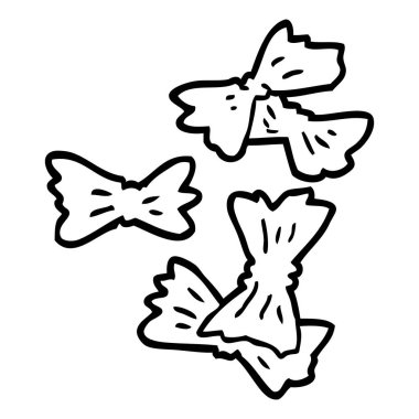 çizim karikatür makarna şekilleri