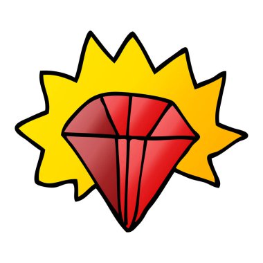 çizgi film doodle dev yakut