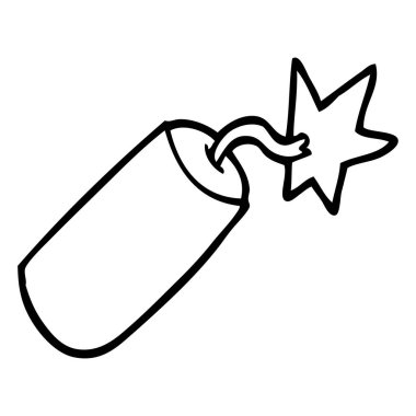 çizim karikatür dinamit