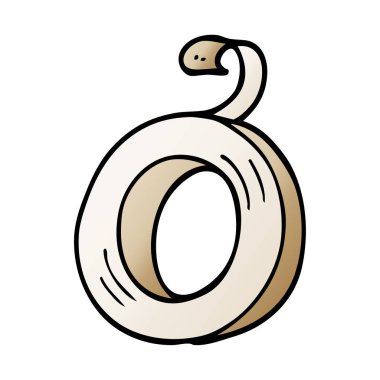 çizgi film doodle yapışma teyp