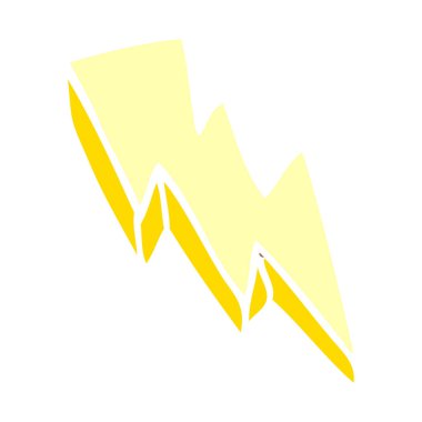 çizgi film doodle şimşek