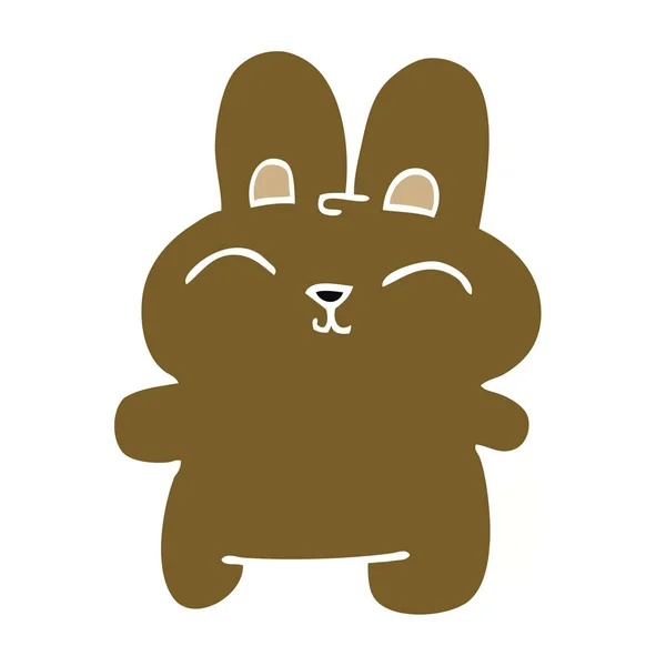 快乐动画片涂鸦兔子 — 图库矢量图片