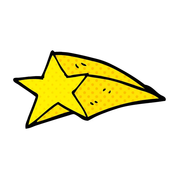 Cartoon Doodle Stjärnfall — Stock vektor