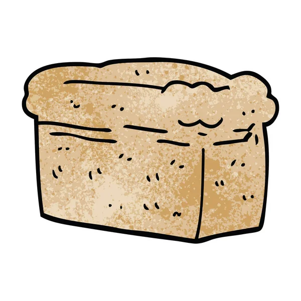 Kreskówka Doodle Bochenek Chleba — Wektor stockowy