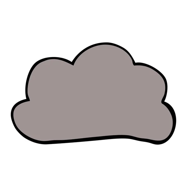 动画片涂鸦天气云 — 图库矢量图片