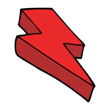 çizgi film thunder cıvata doodle