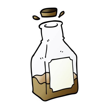 çizgi film doodle içki sürahi