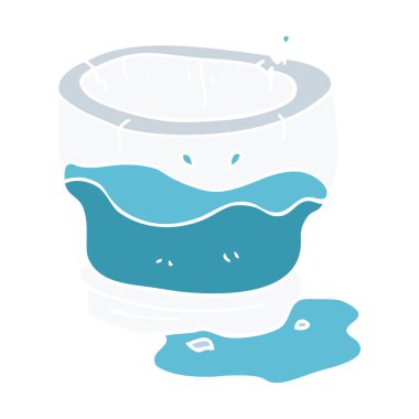 çizgi film doodle eski su cam