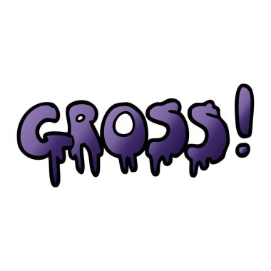 çizgi film doodle yazı tipi Brüt