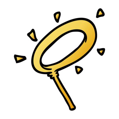 çizgi film doodle melek halo