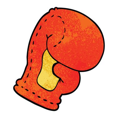 çizgi film doodle boks eldiveni