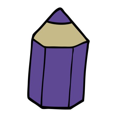 çizgi film doodle renkli kalem