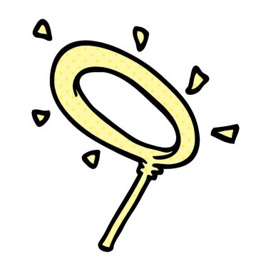 çizgi film doodle melek halo