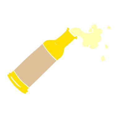 çizgi film doodle köpük şişesi