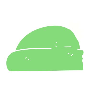 düz renk Şekil şapka