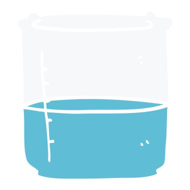 çizgi film doodle bilim kabı