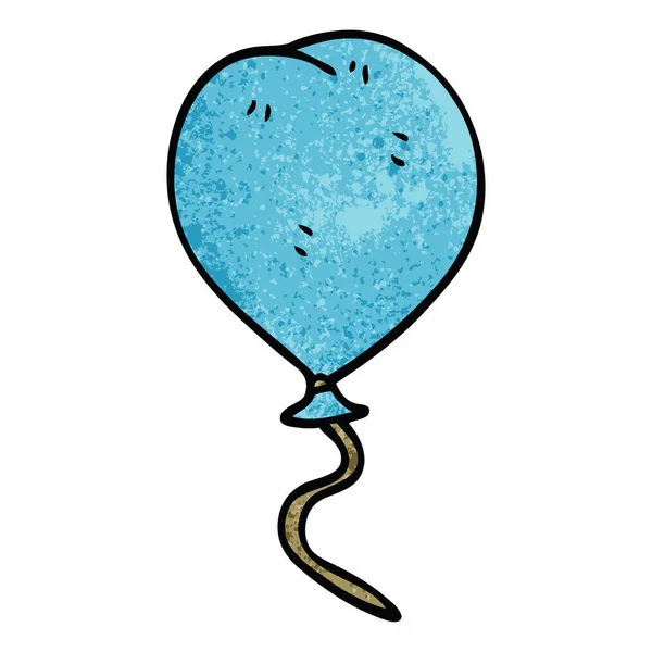 Cartoon Doodle Balloon Vector — Stock Vector